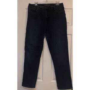 Gloria Vanderbilt Women's Amanda Stretch Jeans Size 14 Denim Blue